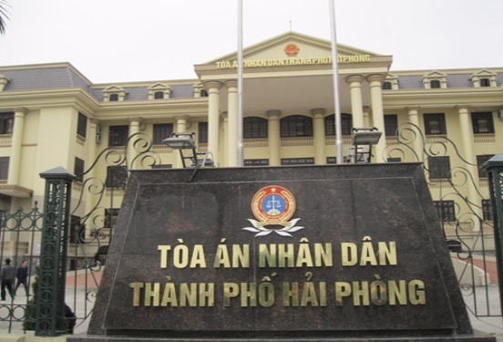 Trụ sở Toà án nhân dân thành phố Hải Phòng. Ảnh: ITN 