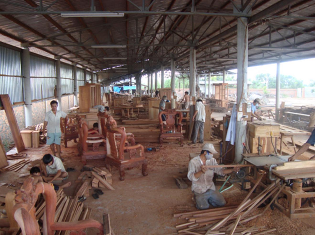 Công ty mỹ nghệ Hoàn Mỹ vi phạm pháp luật đất đai và môi trường