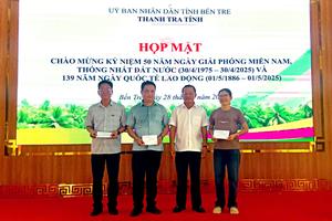 Họp mặt và Hội thao chào mừng Kỷ niệm 50 năm Ngày giải phòng miền Nam, thống nhất đất nước và Ngày Quốc tế Lao động