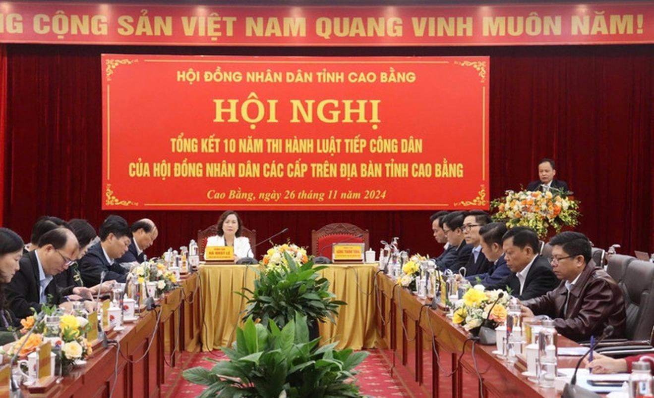 Cao Bằng triển khai công tác tiếp công dân phục vụ Kỳ họp thứ 9, Quốc hội khóa XV