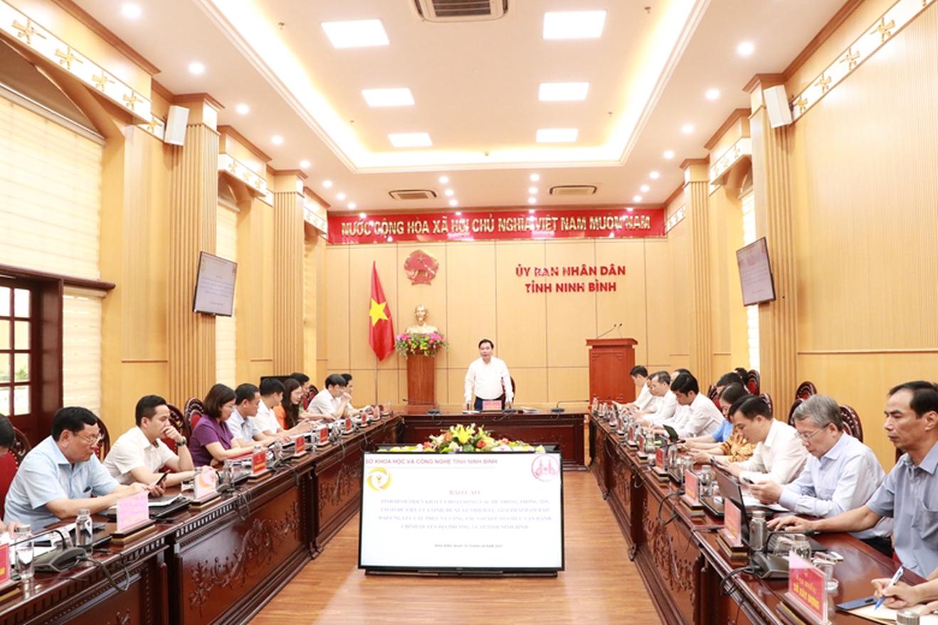 Ninh Bình đẩy mạnh số hoá hệ thống thông tin phục vụ mô hình chính quyền hai cấp