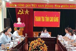 Thanh tra tỉnh Cao Bằng ban hành quy trình thẩm định dự thảo kết luận thanh tra mới