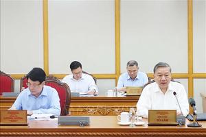 Bộ Chính trị, Ban Bí thư họp triển khai thực hiện sắp xếp tổ chức bộ máy của hệ thống chính trị