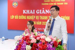 Khai giảng lớp Bồi dưỡng Nghiệp vụ Thanh tra viên chính Khóa 06 năm 2025