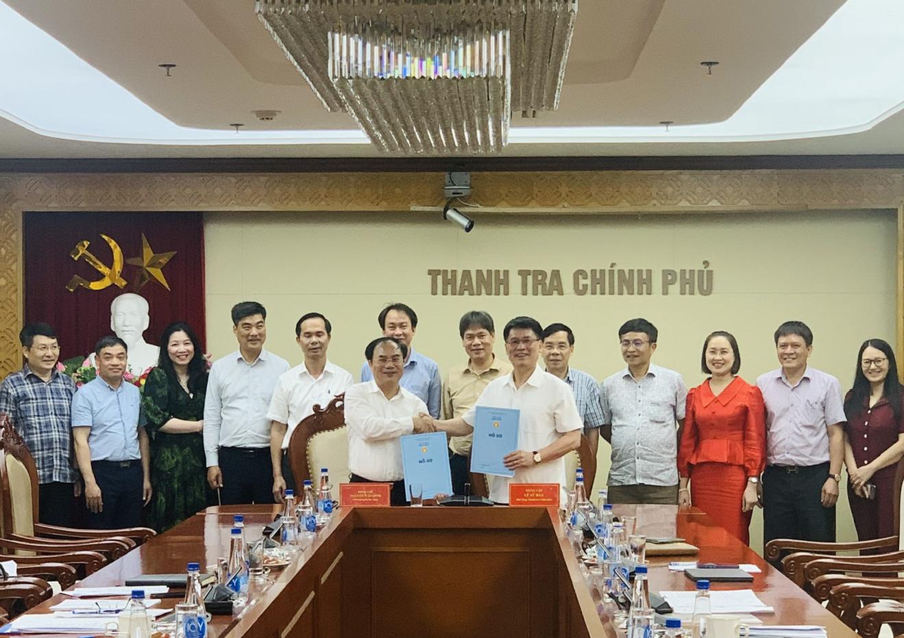 Bộ Xây dựng bàn giao Thanh tra Bộ về Thanh tra Chính phủ