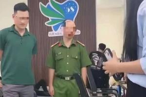 Đình chỉ công tác cán bộ công an phường Dương Nội bị tố đánh dân