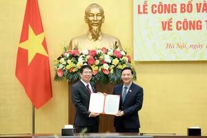 Nguyên Viện trưởng Viện Nghiên cứu lập pháp làm Phó Chủ nhiệm Văn phòng Quốc hội