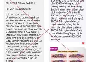 Cảnh báo giả mạo ứng dụng MoMo Pro