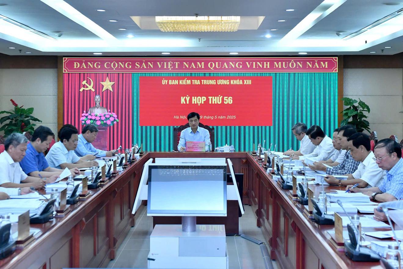 Ủy ban Kiểm tra Trung ương thi hành kỷ luật đảng viên vi phạm